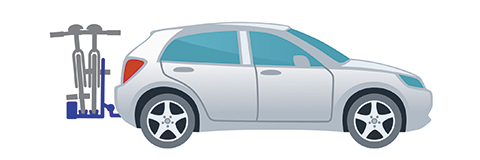 fietsendrager trekhaak